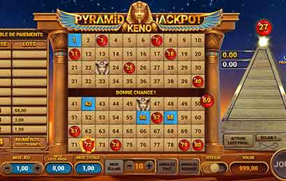 Pyramid Jackpot Keno™