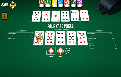 4 card poker strategy